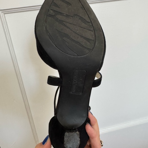 Anne Klein Black Strappy Heels - Picture 5 of 5